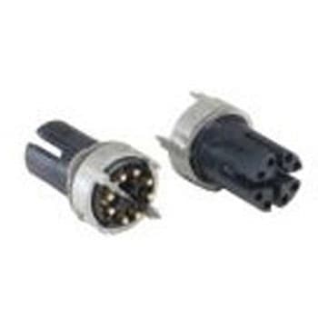 丸型コネクタ 5極 M12 パネルマウント BULGIN