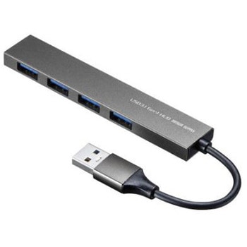 [4ポート] USB3.2スリムハブ エスコ