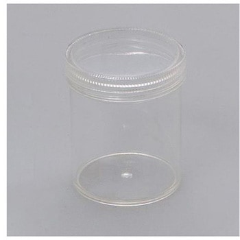 ポリ容器(クリアー)Φ50x67mm/100mL EA508AF-32シリーズ - エスコ