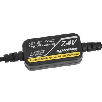 EK-315 USB 5V-7.4V グローブコンバーター コミネ