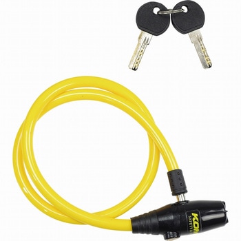 LK-124 アラームワイヤーヘルメットロック コミネ