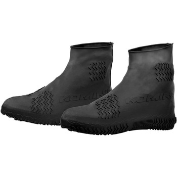 RK-360 バックジッパーシリコンレインブーツカバー コミネ