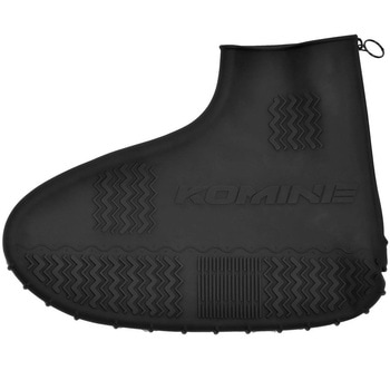 RK-360 バックジッパーシリコンレインブーツカバー コミネ
