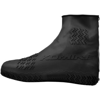 RK-360 バックジッパーシリコンレインブーツカバー コミネ