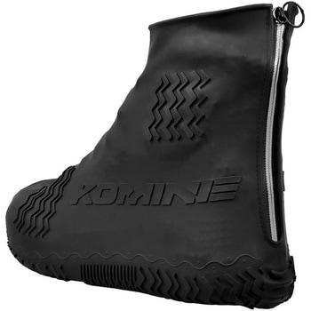 RK-360 バックジッパーシリコンレインブーツカバー コミネ