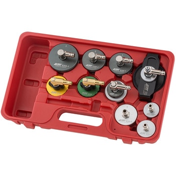 10PCS ユニバーサルブレーキブリーダーアダプターセット JTC