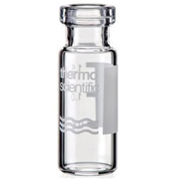 クリンプバイアル(ND11)透明 ラベル付 2mL 6PCV11シリーズ Thermo Fisher Scientific