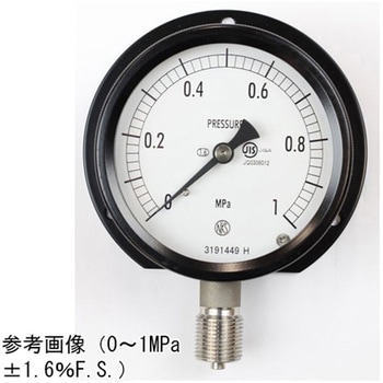 密閉型圧力計(75Φ)立形B枠 BC10-233シリーズ 長野計器
