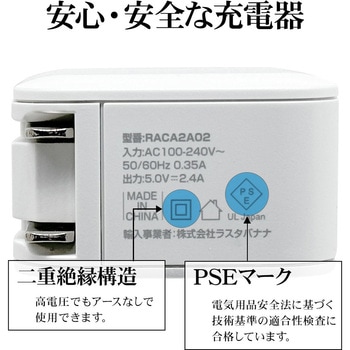 AC充電器 ラスタバナナ