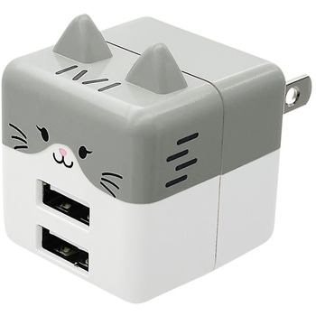 RAC2A2A02MSN ���o�ɂ�[ AC�[�d�� ���X�^�o�i�i DC5V 2.4A (2�|�[�g���v�ő�o��) 64194990