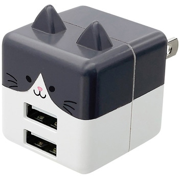 RAC2A2A02HAC ���o�ɂ�[ AC�[�d�� ���X�^�o�i�i DC5V 2.4A (2�|�[�g���v�ő�o��) 64194999