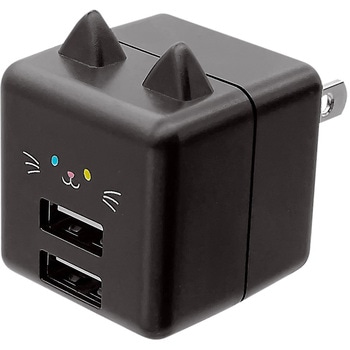 RAC2A2A02GOM ���o�ɂ�[ AC�[�d�� ���X�^�o�i�i DC5V 2.4A (2�|�[�g���v�ő�o��) 64195008