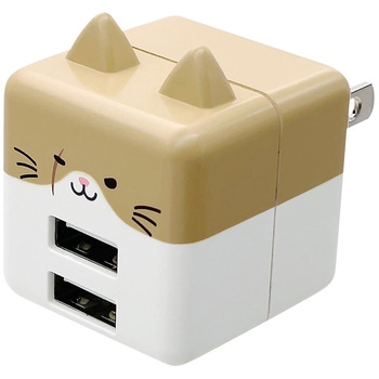 RAC2A2A02KSR ���o�ɂ�[ AC�[�d�� ���X�^�o�i�i DC5V 2.4A (2�|�[�g���v�ő�o��) 64195017