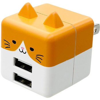 RAC2A2A02IWO ���o�ɂ�[ AC�[�d�� ���X�^�o�i�i DC5V 2.4A (2�|�[�g���v�ő�o��) 64195026