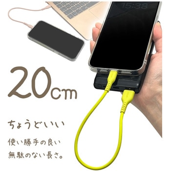 calon Type-C柔らかケーブル ラスタバナナ