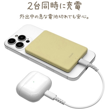 calon モバイルバッテリー ラスタバナナ