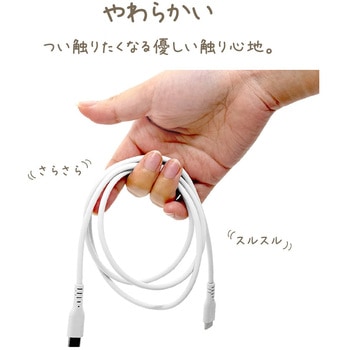 calon 柔らかシリコンケーブル ラスタバナナ