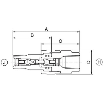 B形カップラ 大阪ジャッキ製作所