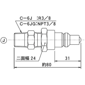 C形カップラ 大阪ジャッキ製作所