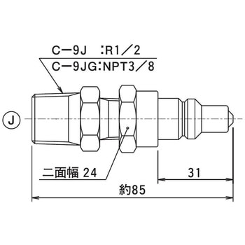 C形カップラ 大阪ジャッキ製作所
