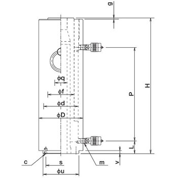 EC形中空ジャッキ 大阪ジャッキ製作所