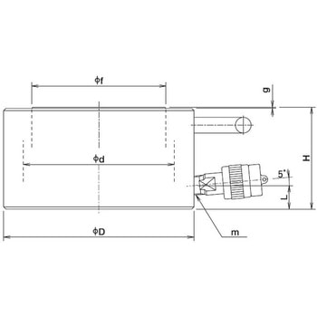 EF形フラットジャッキ 大阪ジャッキ製作所