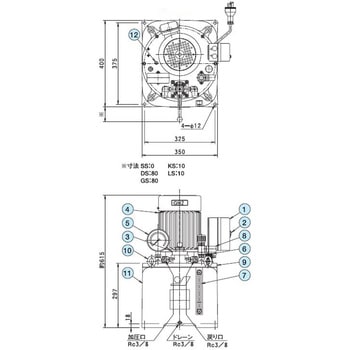 G形油圧ポンプ 大阪ジャッキ製作所