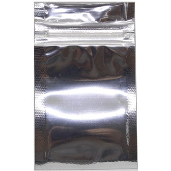 チャック付きアルミ袋 片面透明 はくでん
