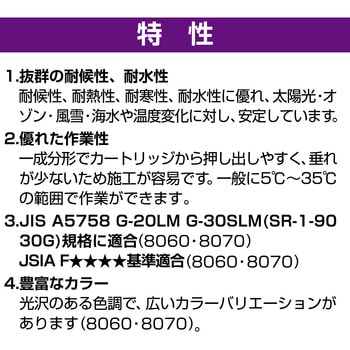 シリコーンシーラント 8060 セメダイン