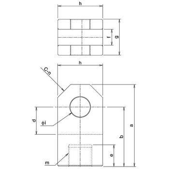 Eシリーズ用2山クレビス 大阪ジャッキ製作所