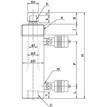 E形パワージャッキ 大阪ジャッキ製作所