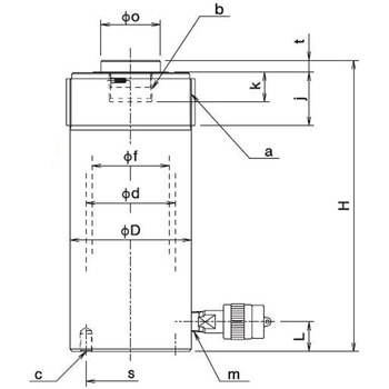 E形パワージャッキ - 大阪ジャッキ製作所