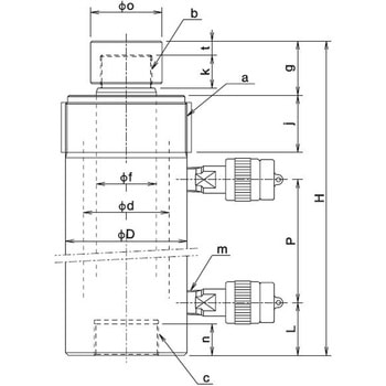 E形パワージャッキ 大阪ジャッキ製作所