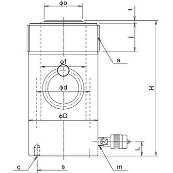 E形パワージャッキ 大阪ジャッキ製作所
