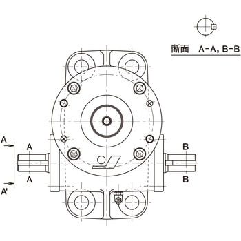WJ形標準ウォームギヤジャッキ - 大阪ジャッキ製作所