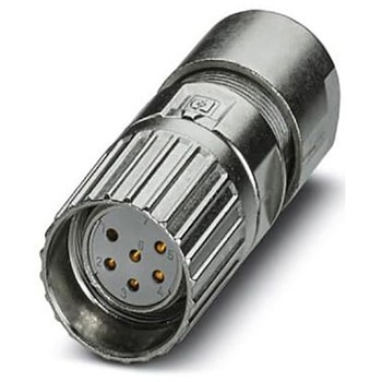 丸型コネクタ 6極 M23 ケーブルマウント フエニックス・コンタクト