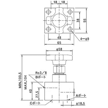 ストップバルブ - 大阪ジャッキ製作所