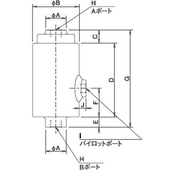 パイロットチェックバルブ 大阪ジャッキ製作所