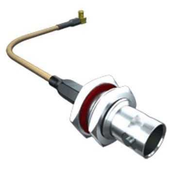 同軸ケーブル MCX BNC 800mm SAMTEC