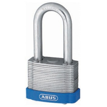 Abus スチール製南京錠 パドロック スチール グレイ ABUS