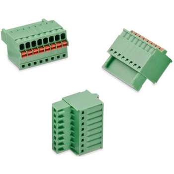 基板用端子台 381シリーズ 2.5mmピッチ 1列 7極 緑 WURTH ELEKTRONIK