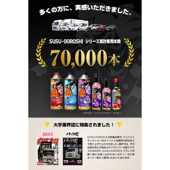 【煤殺し 極(すすごろし きわみ) 300ml】エンジン洗浄剤+DPF DPD DPR再生促進剤(単品) 煤殺し