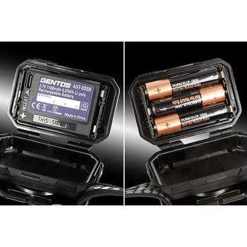 Astrum(アストラム)クリップ付きヘッドライト ハイブリッド GENTOS