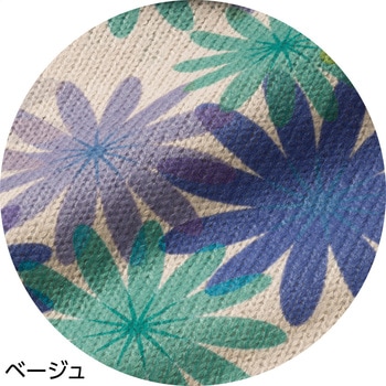 821973 花柄プリントゆったりカーディガン ケアファッション