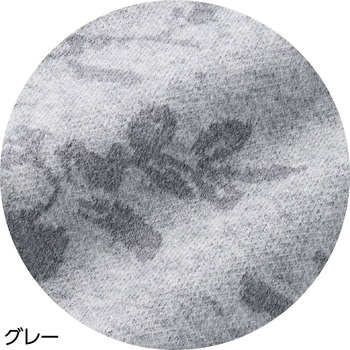 821479 もちのび花柄付け袖セーター ケアファッション