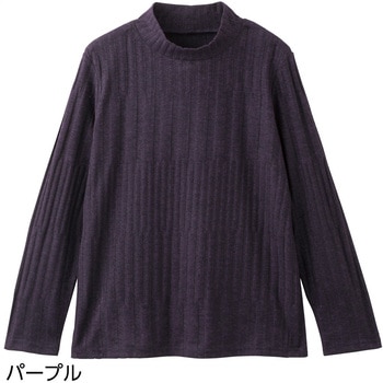 820348 あったか変形リブTシャツ ケアファッション