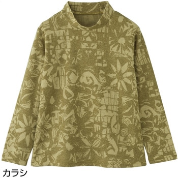 821981 あったかジャカードTシャツ ケアファッション