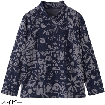821981 あったかジャカードTシャツ ケアファッション