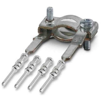 シールド接続クランプ オス HCシリーズ ねじサイズM3 - フエニックス・コンタクト