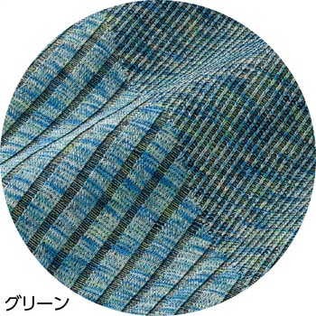 821549 かすり染めメロウ衿Tシャツ ケアファッション